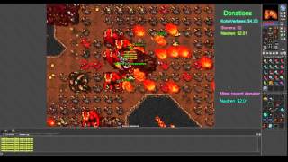 Tibia, killing a 250 rp botting demons