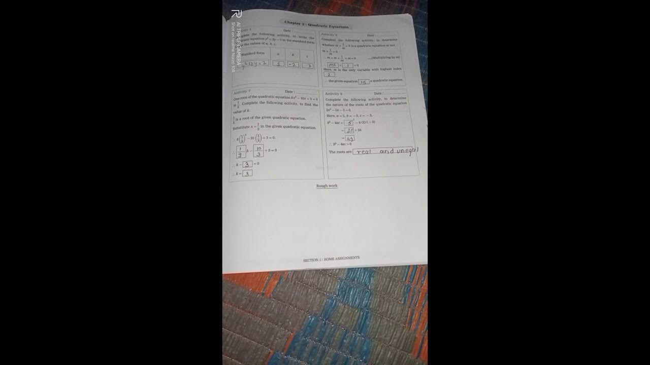 vikas mathematics practical book part 1 and 2 standard 10th year 2021