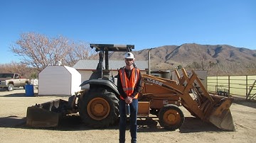 CASE Skip Loader Grader Safety By Operator Johannes
