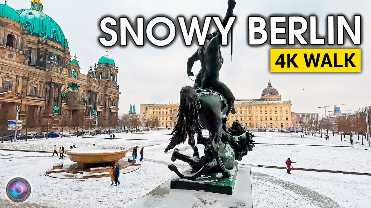 Снежный выходной в Берлине: От собора до Бранденбургских ворот