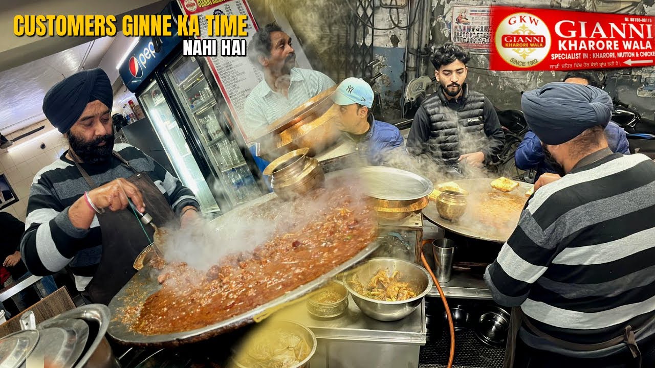 Jalandhar’s High Rated Nonveg Specialist 😍, Tawa Kharore, Liver Masala, Tangy Mutton | Indian Food 