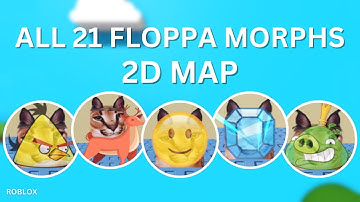 How To Find All 21 New Floppa Morphs in 2D Map | Roblox Find The Floppa Morphs