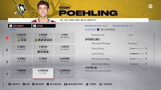 NHL 23 Pittsburgh Penguins Roster