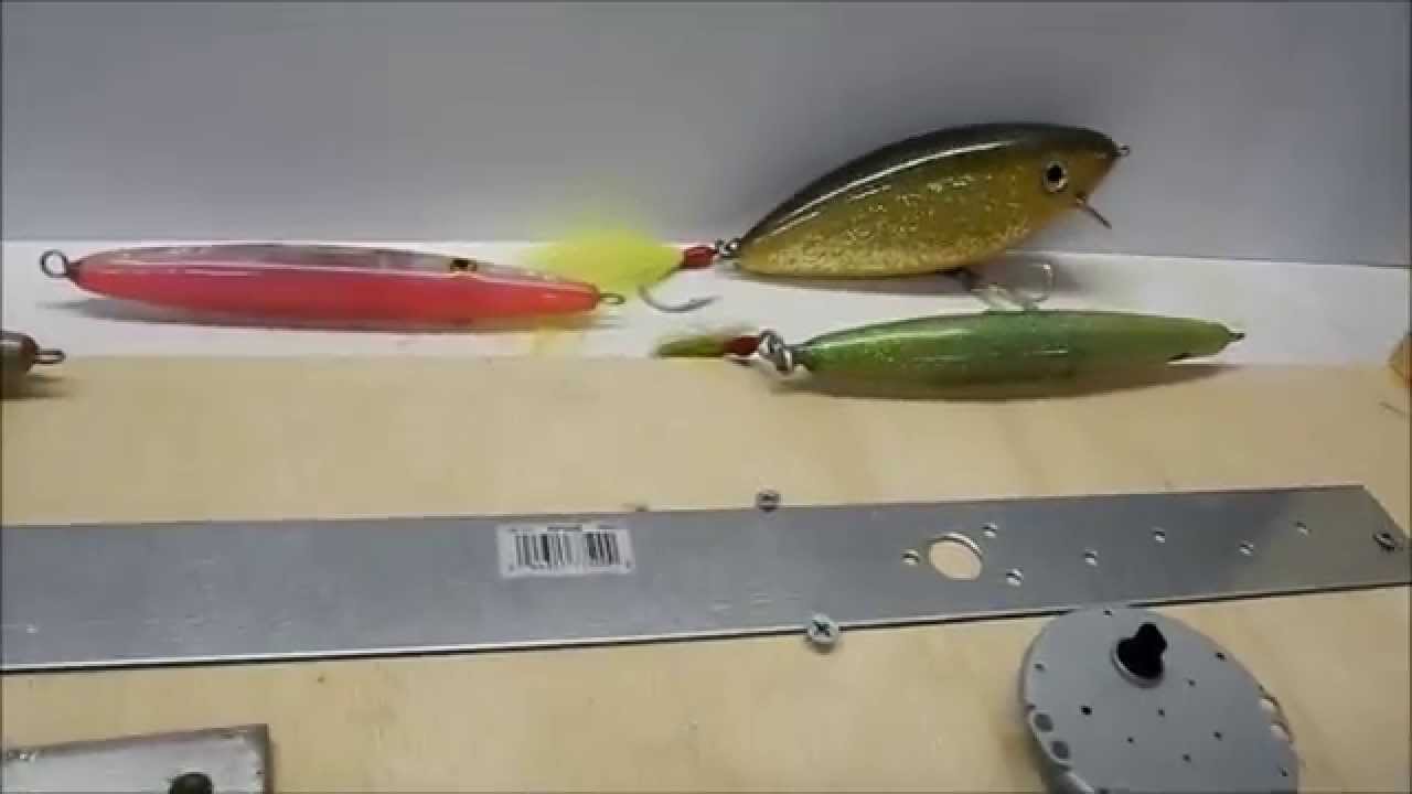 How to make a spinner for fishing lures building part 1 YouTube