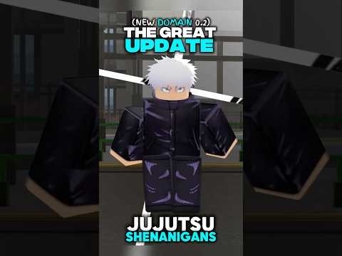 NEW GOJO DOMAIN AND NEW UPDATE Jujutsushenanigans Roblox Foryou Jjs Jjkseason3 Gojo Update
