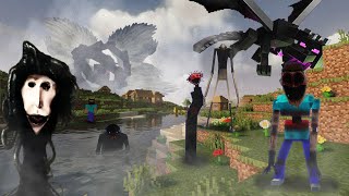 ผมต้องจบมังกร โดยที่รวมม็อดผีที่น่ากลัวที่สุดในมายคราฟ จะรอดไหม??💀💀💀 : Minecraft Horror Mod screenshot 2