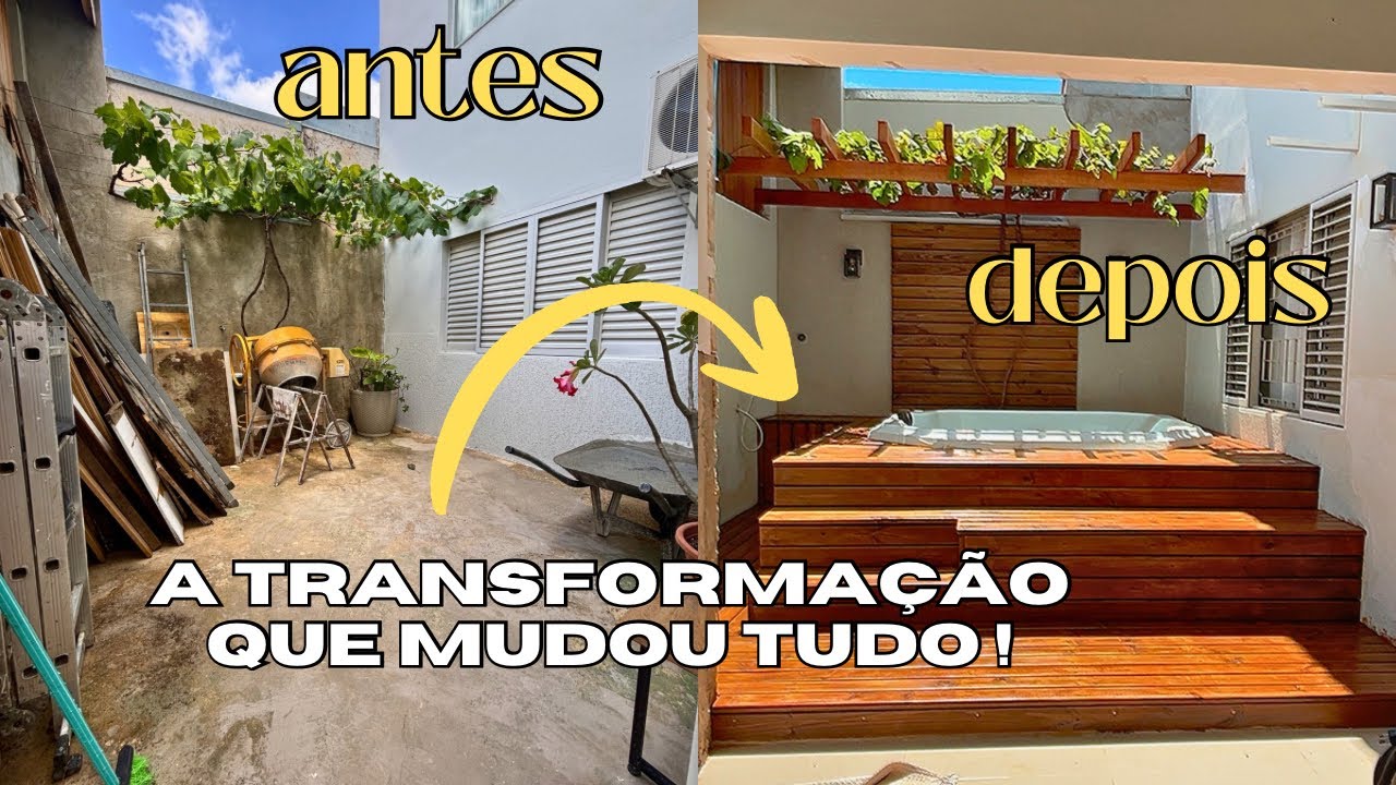 ESSE ANTES E DEPOIS VAI TE SURPREENDER QUE  DIFERENÇA QUE FEZ AQUI!