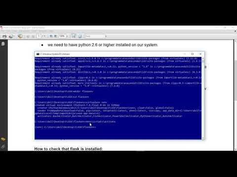 Flask Environment Setup