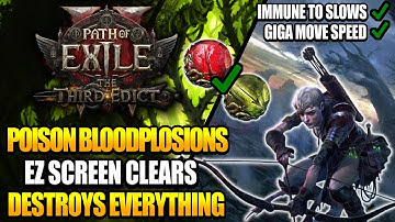 POE2 - Poison Bleed Pathfinder DESTROYS All Content - Pathfinder Build Guide 0.3 - Bleed Build