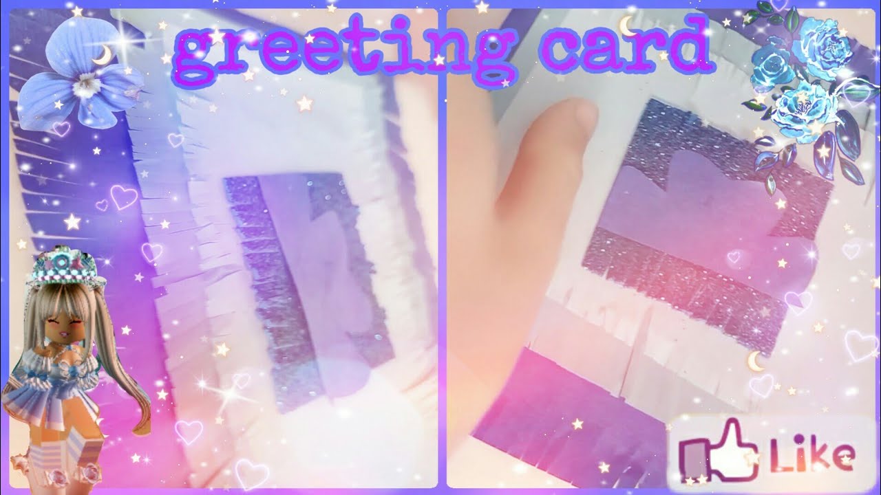 Greetings card l tutorial l sister cooking and craft