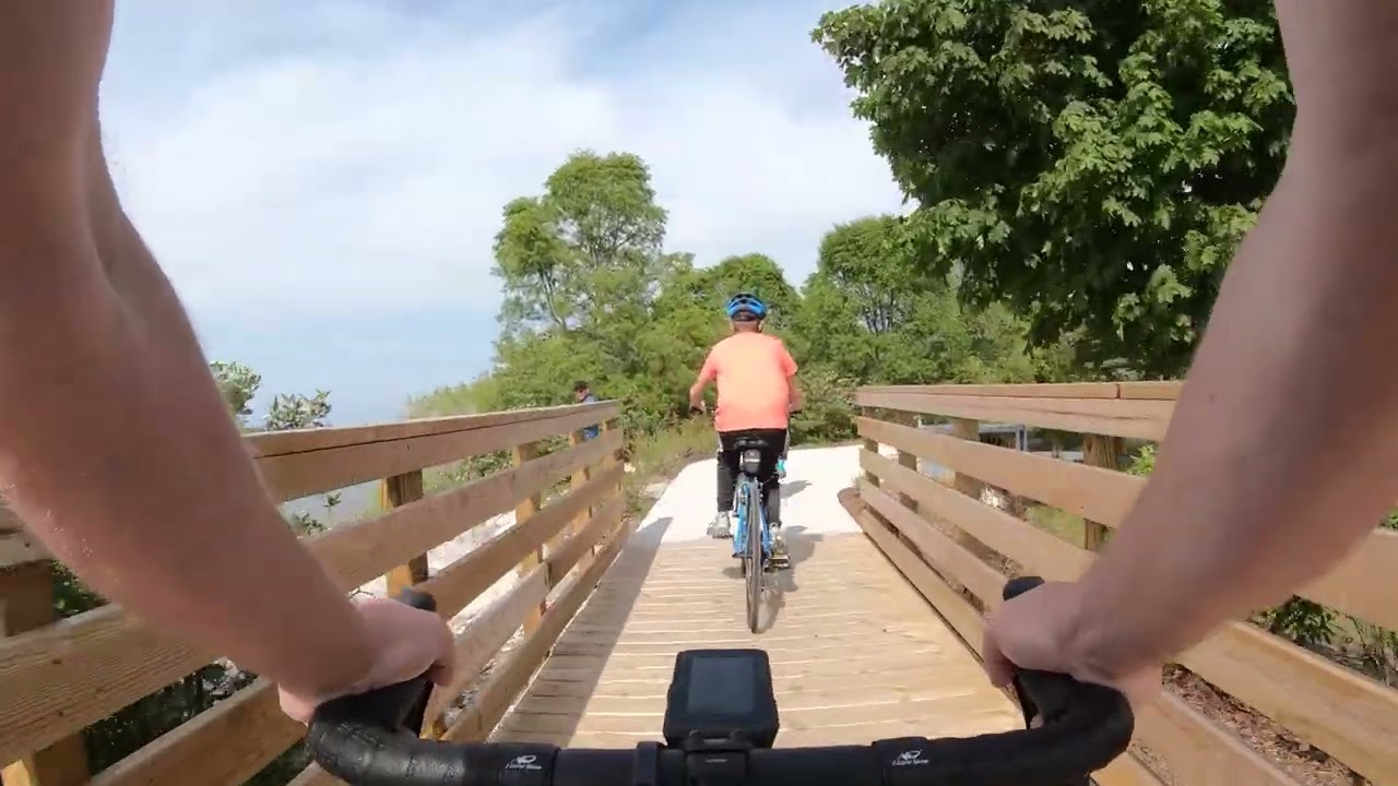 Biking the Little Traverse Wheelway