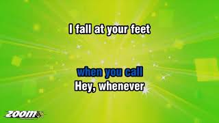 Video thumbnail of "Crowded House - Fall At Your Feet - Karaoke Version from Zoom Karaoke"