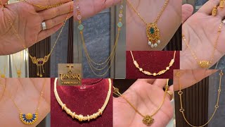 Latest Tanishq 😍 22K Gold Chains Necklace | Designs & Prices | Tanishq & Others brands collection
