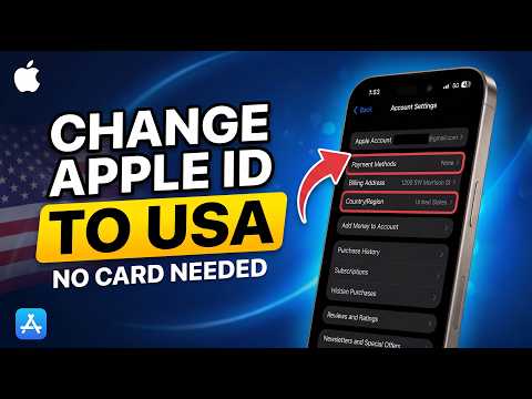 How to Change Apple ID Region to USA Without Payment Method (2026 Step by Step)