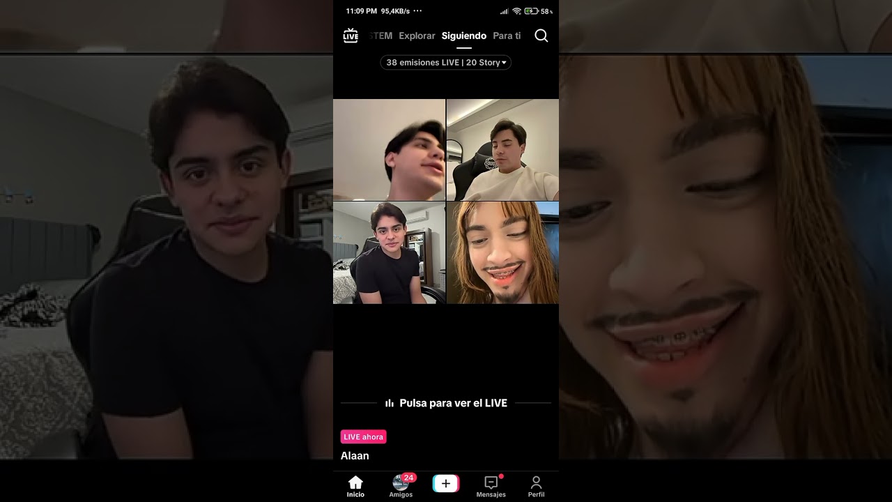 Oye chico vaya foto con Alan y Aldo ya no más que eras dos días para la votación