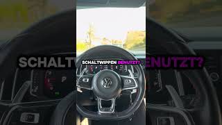 Beschleunigt das Auto schneller mit Schaltwippen? #vw #bmw #tuning