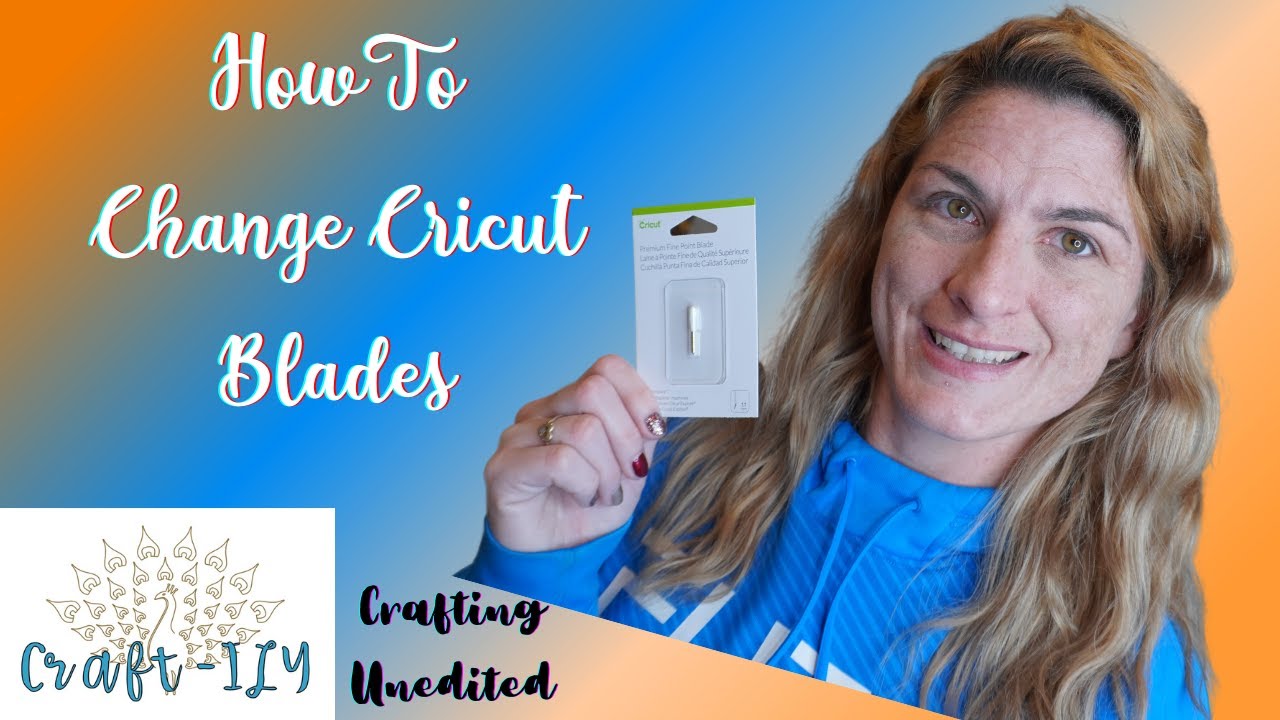 How to Change the Blade on a Cricut Machine YouTube