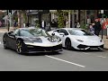 carspotting in Alderley edge (lamborghini aventador,ferrari sf90×2,lamborghini huracan,porshe gt3rs)