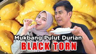 Mukbang Pulut Durian Black Thorn ! Resepi Rahsia. Jom try