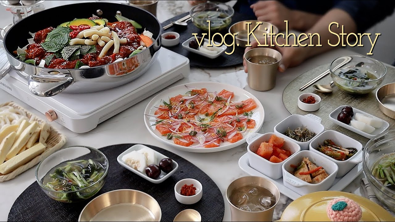 Простая и увлекательная домашняя кухня🥞Блинный бранч и корейский дакгальби