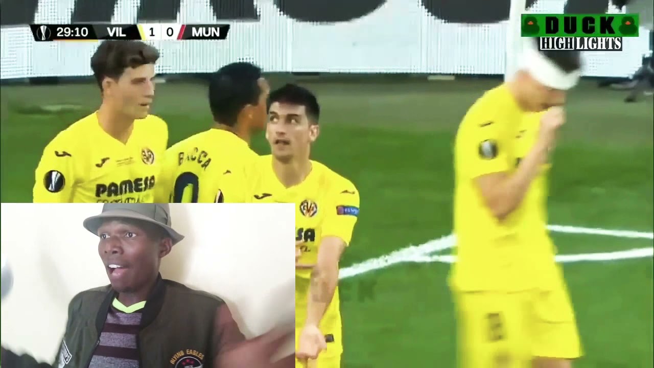 uefa europa final....man u vs villareal.....moreno goal.....