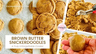 The Perfect Brown Er Snickerdoodles Recipe How To Brown Er Easy Cookie Recipe