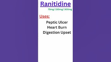 Thumbnail of Ranitidine Tablet Uses| Ranitidine 150 mg Tablet Uses| Top 3 Ranitidine Tablet Uses