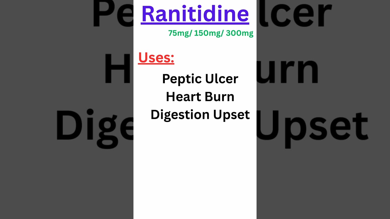 Ranitidine Tablet Uses| Ranitidine 150 mg Tablet Uses| Top 3 Ranitidine Tablet Uses