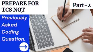 TCS NQT coding question With Full Explanation: Prepare for TCS NQT Ep.-1 Part-2 (in Python)