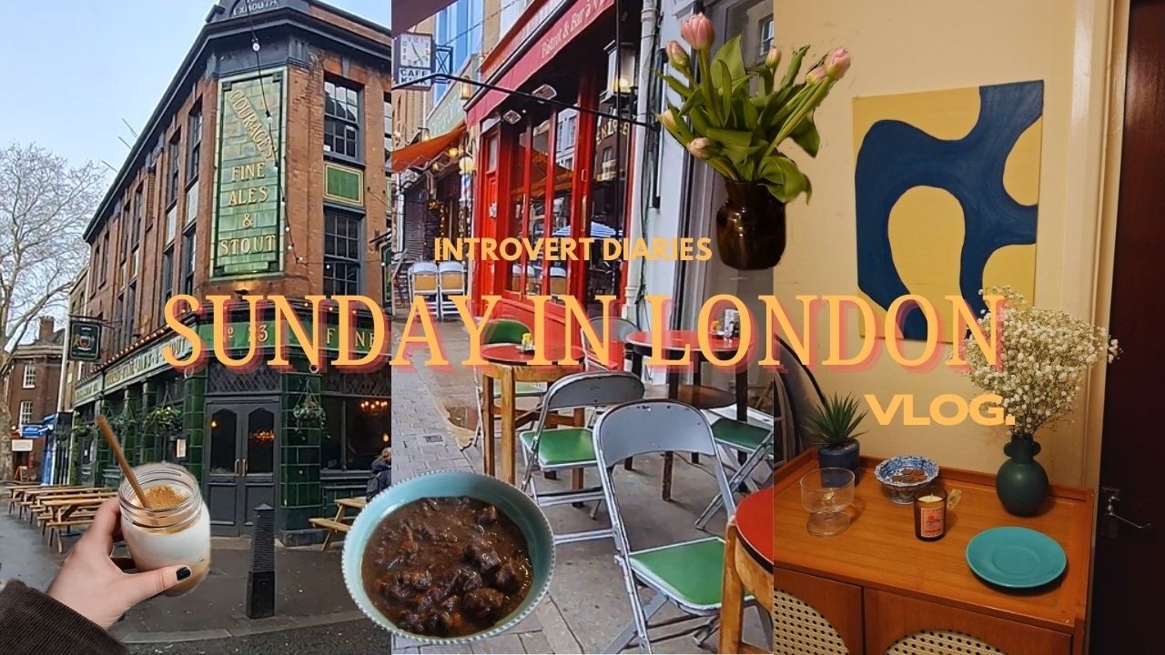 A Slow Sunday in London 🌿 | Markets, Coffee & Cosy Home Cooking
