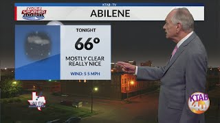 Weather Forecast, Friday, October 10: Elevated Fire Conditions this weekend.