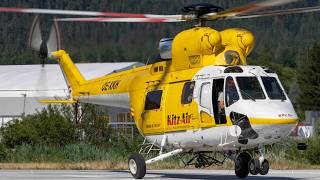 Kitz Air | StartUp & Take Off Sokol PZL W-3A | OE-XKH | Heliport Erpfendorf