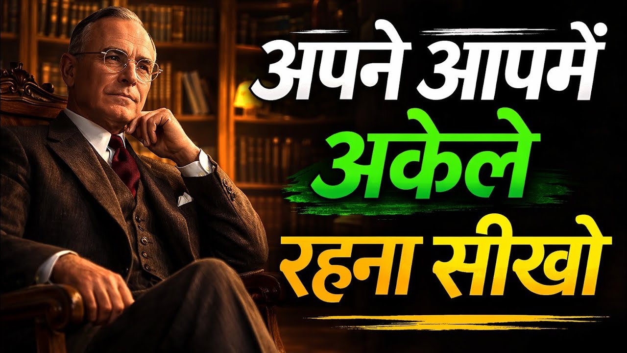 जब तक आप अकेले रहना नहीं सीखोगे, तब तक आप दूसरों पर Depend रहोगे | Napoleon Hill Inspired