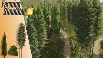 trees🌲🌳🌴 mods farming simulator 20 GDBGAMING mods