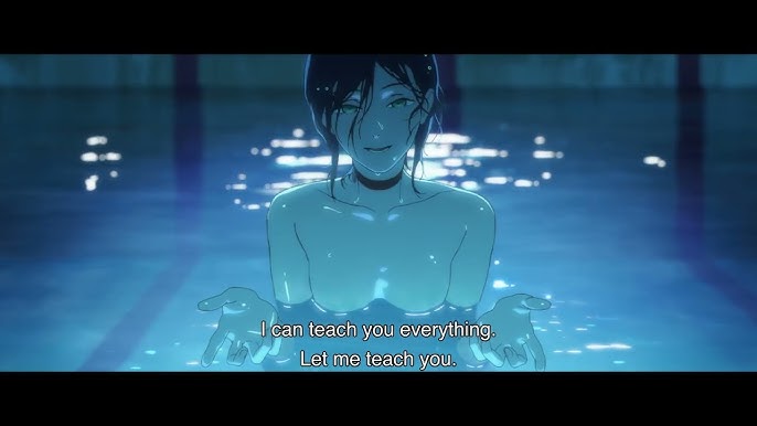 Scene of Reze in the movie