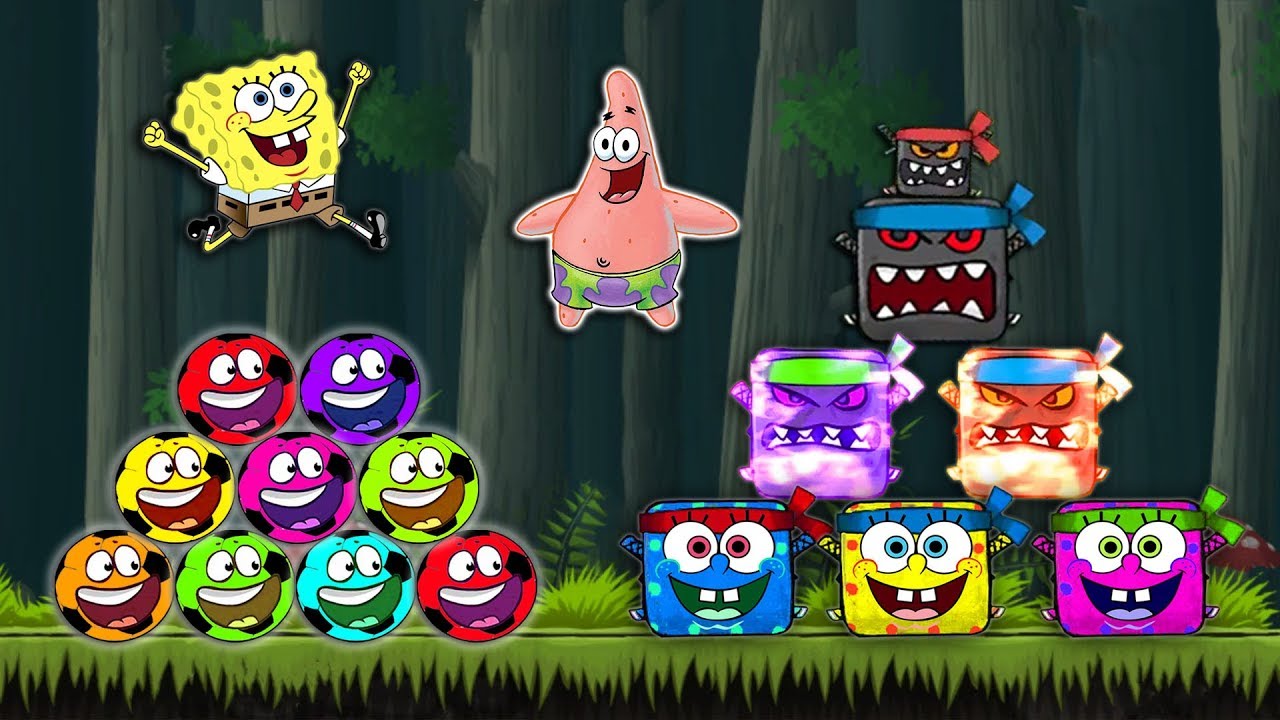 Download RED BALL 4 - Color Changing Soccer Ball, Spongebob ...