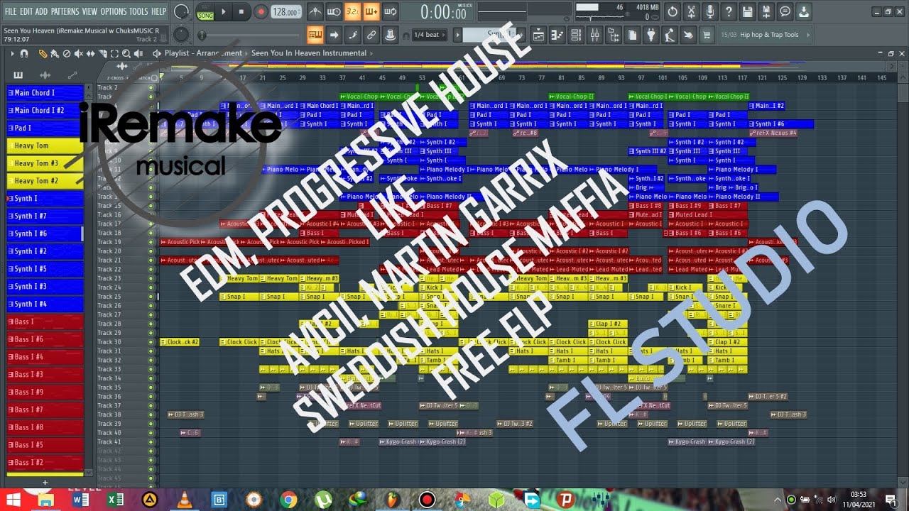 Make Country EDM, Progressive House Like Avicii, Martin Garrix, Swedish House With FL Studio + FLP