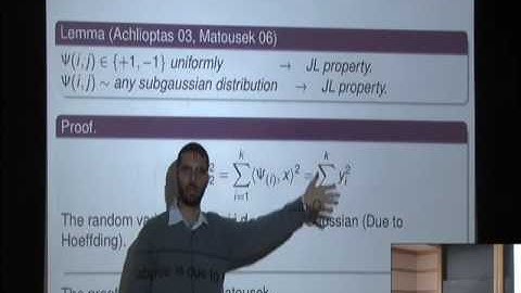 Fast Random Projections - Edo Liberty