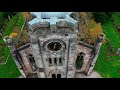 Campsie High Kirk, Lennoxtown, with inside reveal - Colour