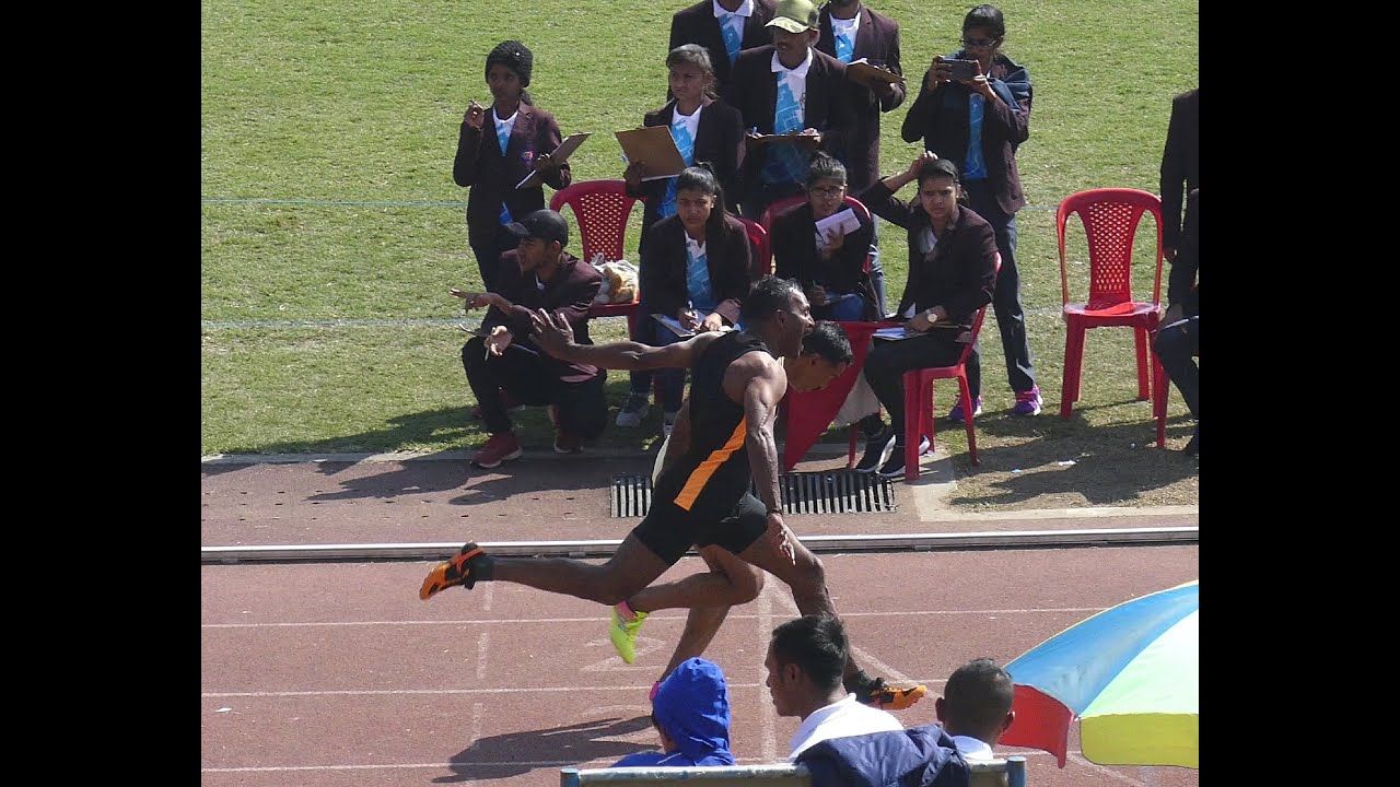 Men 40 100m Final National Master Athletics Championship 2020 Imphal