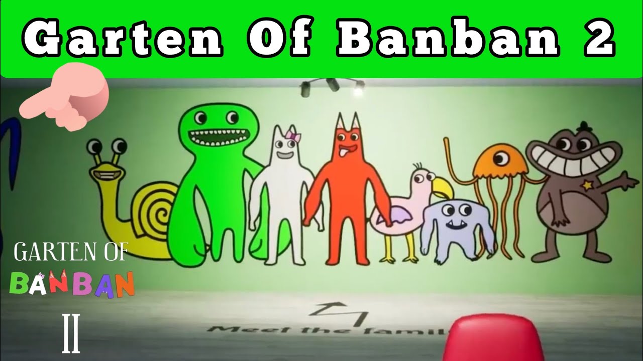 19 things in Garten Of Banban 2 - Official trailer 