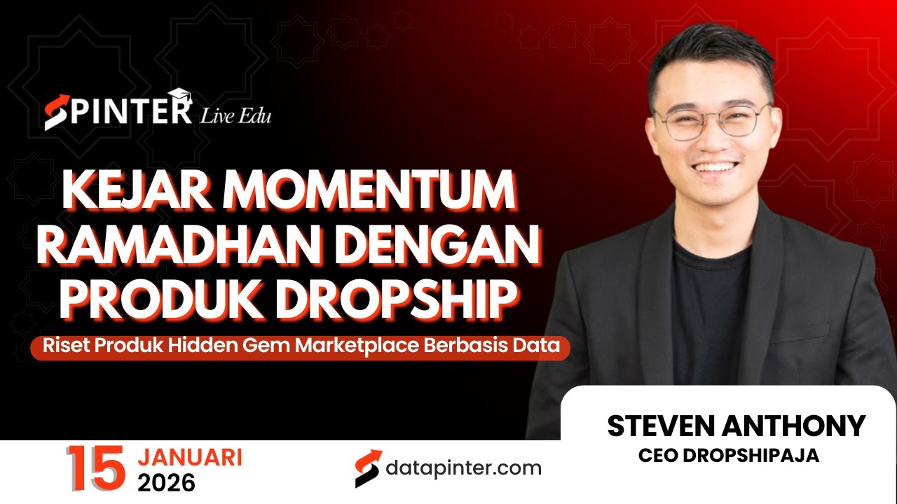 Kejar Moment Ramadhan Produk Dropship & Riset Produk Hidden Gem Marketplace Berbasis Data | Eps. 2