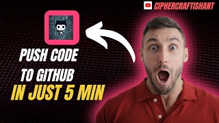 How To Push Code To Github From Visual Studio Code || Learn in just 5 Minutes(Beginner Friendly) 🔥🔥
