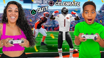 DJ VS BIANNCA IN MADDEN **CRAZY GAME**