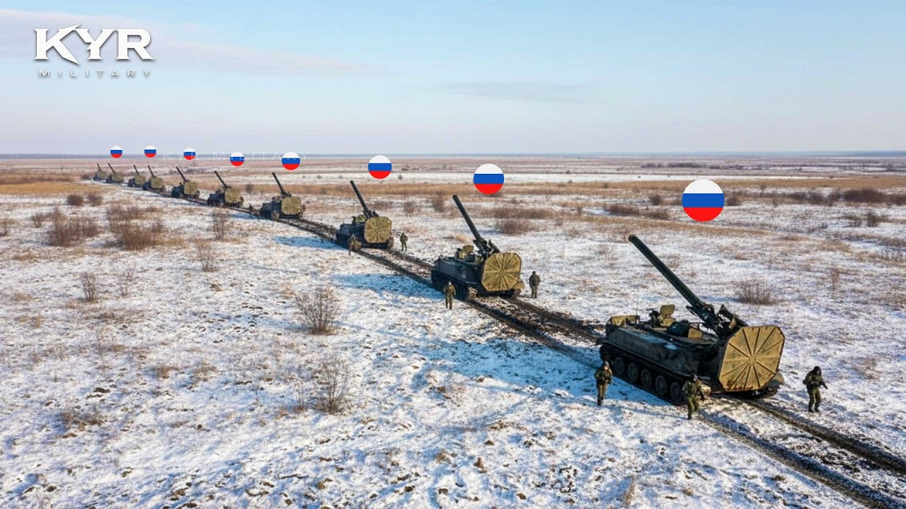 Украина и НАТО в шоке! Россия массово разворачивает гигантский миномёт 2С4 «Тюльпан»
