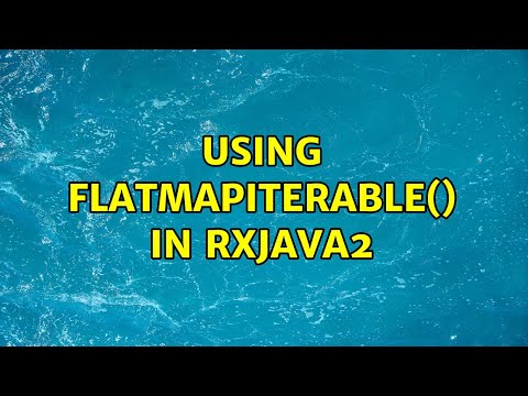 Using flatMapIterable() in
