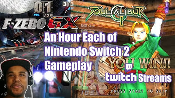 GameCube Nintendo Classics F Zero GX & Soulcalibur II on Nintendo Switch 2