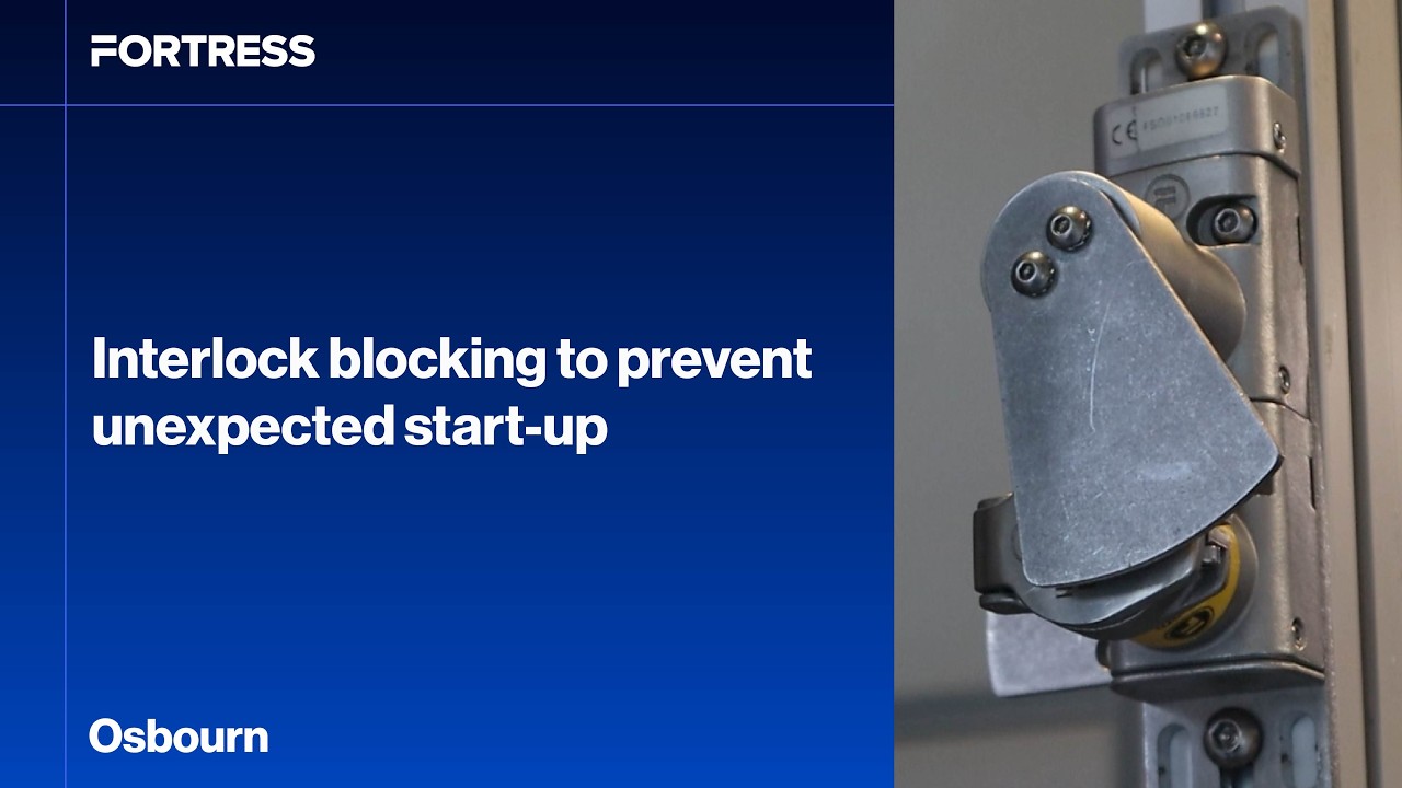Interlock Blocking to Prevent Unexpected Start-Up | Fortress Safety