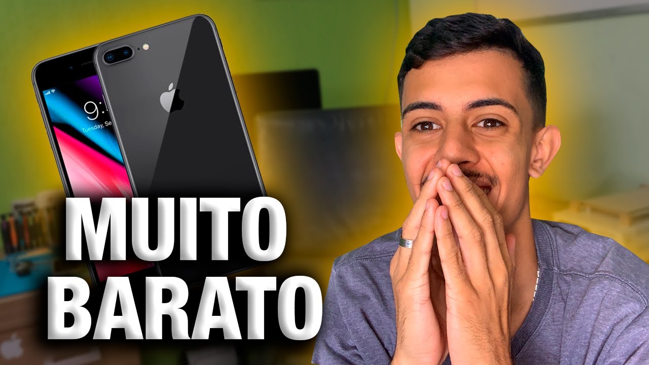 COMPREI UM IPHONE 8 PLUS MUITO BARATO ! | OZIEL VIDAL