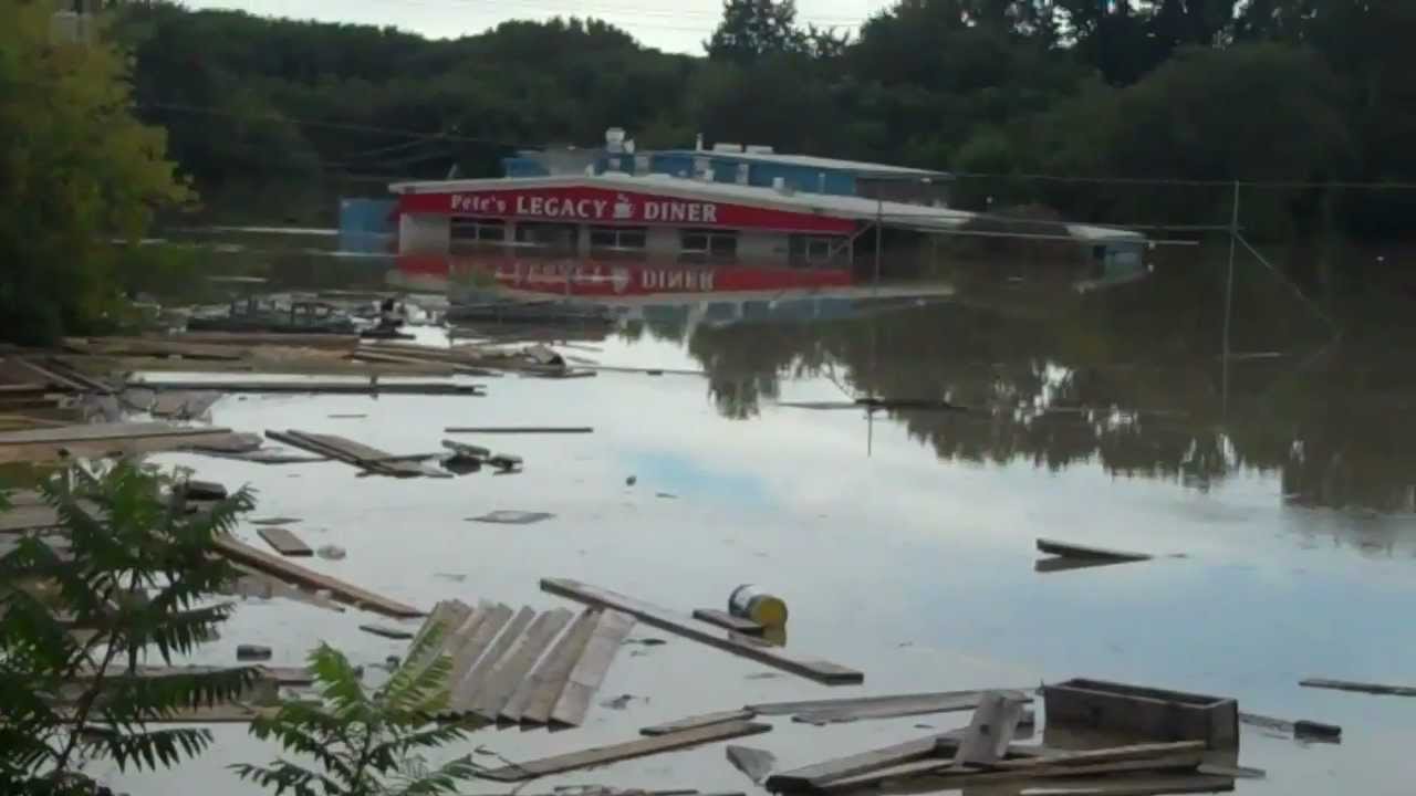 OLD VESTAL ROAD FLOODED YouTube